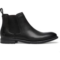 Slip On Leather Formal Chelsea Ankle Boots