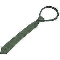 Paul Andrew Textured Necktie Satin Silk Tie in Green