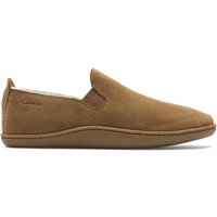 Home Mocc Slipper Tan Suede Slip Ons Slippers Standard Fit