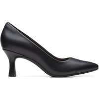 Kataleyna Gem Leather Heels Court Shoes Standard Fit