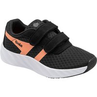 Gola 'Draken Twin Bar QF' Mesh Running Trainers in Black | Size: 1