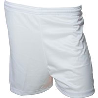 Precision Micro-Stripe Football Shorts in White | Size: Small