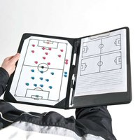 Precision Pro Soccer Coaches Tactics Folder in Black