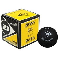 Dunlop Pro Squash Balls (Pack of 12) in Yellow