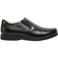 Leather XXX Extra Wide Twin Gusset Casual Shoe