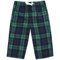 Larkwood Tartan Lounge Pants in Green | Size: 24 m