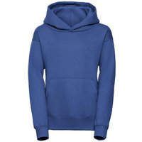 JERZEES Plain Hoodie in Dark Blue | Size: 5-6 Years