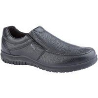 IMAC Men's Grain Leather Shoes in Black | Size: 8