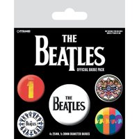 The Beatles Badge Set (Pack of 4)