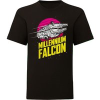 Star Wars Millennium Falcon T-Shirt in Black | Size: 12-13 Years