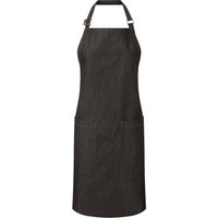 Premier Cotton Full Apron in True Black