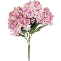 Hill Interiors Shabby Hydrangea Bouquet Artificial Flower in Pink