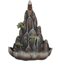 Something Different Mountain Backflow Incense Burner in Bronze