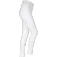 Wessex Girl's Plain Navy Jodhpurs in White | Size: 11-12 Years