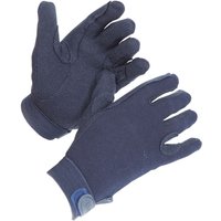 Shires Men's Newbury Gloves in Navy | Size: Small