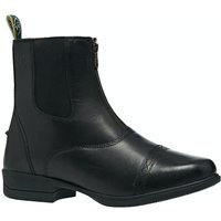 Moretta Women's Rosetta Leather Paddock Boots in Black | Size: 9
