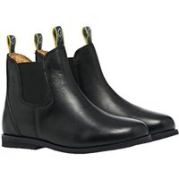 Moretta Fiora Leather Jodhpur Boots in Black | Size: 9
