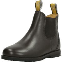Moretta Fiora Leather Jodhpur Boots in Brown | Size: 9