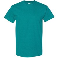 Gildan Men's Heavy Cotton Short Sleeve T-Shirt in Jade | Size: Large