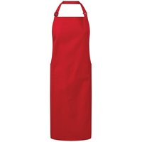 Premier Fairtrade Certified Full Apron in Red