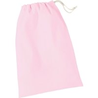 Westford Mill Stuff Drawstring Bag in Pink | Size: XS
