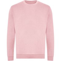 Plain Bottle Green Sweatshirt Pink