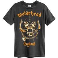 England Motorhead T Shirt Charcoal