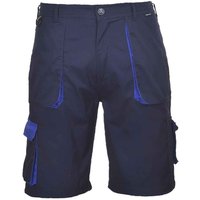 Portwest Men's Texo Contrast Cargo Shorts in Navy | Size: 2XL