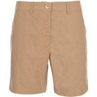 Trespass Women's Scenario Hiking Shorts in Light Brown | Size: Small