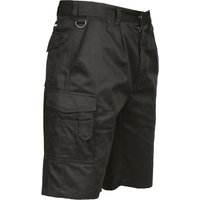 Portwest Men's Cargo Shorts in Black | Size: Medium