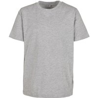 Build Your Brand Basic 2.0 T-Shirt in Grey | Size: 7-8 Years