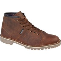 Grafters Heritage Waxy Leather Monkey Boots in Brown | Size: 10