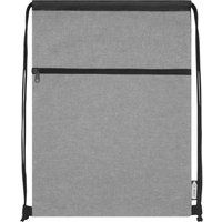 Bullet Ross Drawstring Bag in Grey