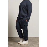 Elasticated Cargo Joggers Dark