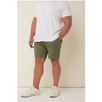 BadRhino Men's Stretch Chino Shorts in Light Khaki | Size: 40R