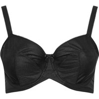 Yours Women's Non-Padded Underwired Bra in Black | Size: 42DD