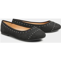 Yours Wide & Extra Wide Fit Ballerina Pumps 10EEE