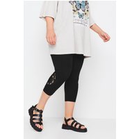 Cropped Lace Leggings