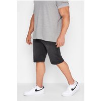 BadRhino Men's Denim Distressed Shorts in Black | Size: 54R