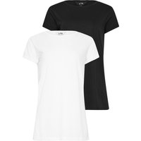 Long Tall Sally Women's Tall 2 Pack T-Shirts in Black | Size: 20