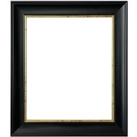 Frames & Mirrors 4U Scandi Distressed Wood Photo Frame 50 x 40 CM in Jet Black