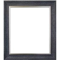 Frames & Mirrors 4U Scandi Black & Gold Picture Photo Frame A2 in Charcoal