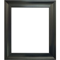Frames & Mirrors 4U Scandi Vintage Silver Photo Frame 9 x 7 Inch in True Black