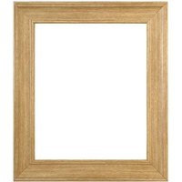 Frames & Mirrors 4U Scandi Limed White Picture Photo Frame A4 in Light Brown