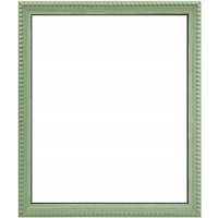Frames & Mirrors 4U Crown Bobbin Wooden Picture Frame 9x6 Inch in Light Green