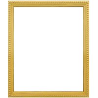 Frames & Mirrors 4U Crown Bobbin Wooden Picture Frame 24x20 Inch in Yellow