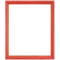 Frames & Mirrors 4U Crown Bobbin Wooden Picture Frame 30x30cm in Red | Size: 30x30 cm