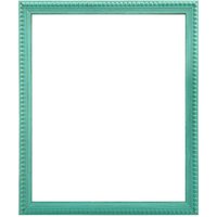 Frames & Mirrors 4U Crown Bobbin Wooden Picture Frame 50x23cm in Turquoise | Size: 50x23 cm