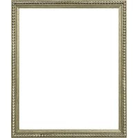 Frames & Mirrors 4U Crown Bobbin Wooden Picture Frame 12x10 Inch in Silver