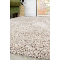 Soft Shaggy Rug Cream Fluffy Deep Pile Warm Bedroom Carpet Runner Mat cm x 290 cm